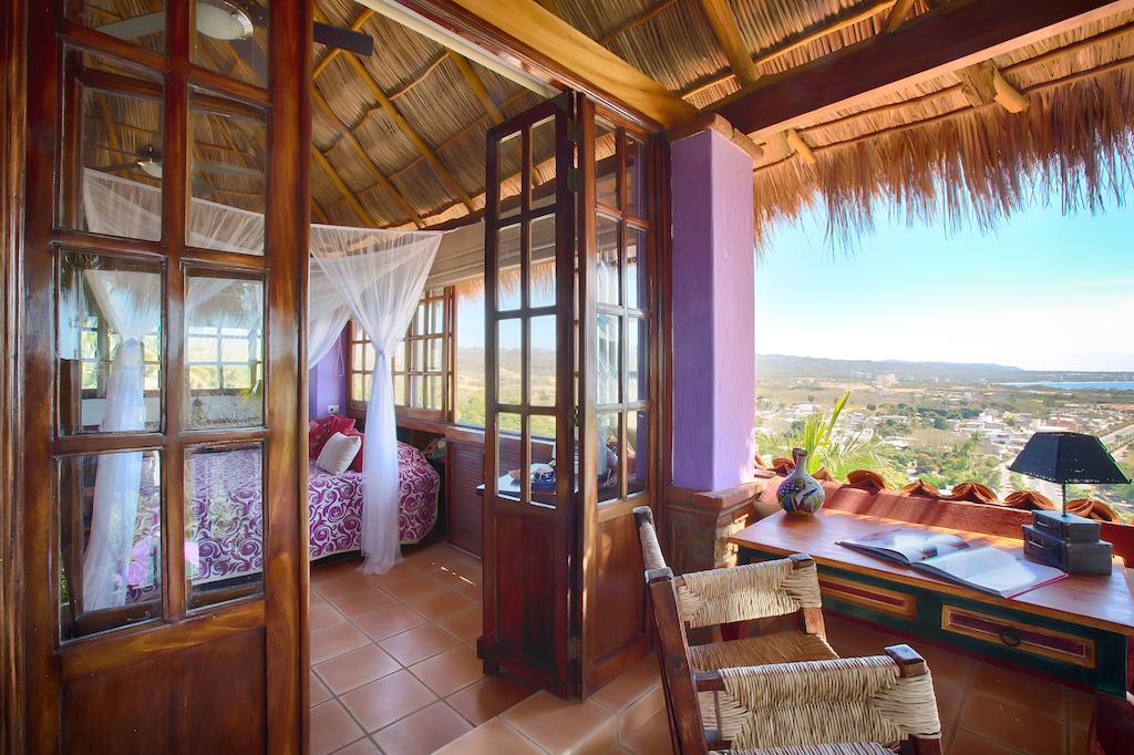Palapa - Habitación Doble con balcón y vistas al mar
